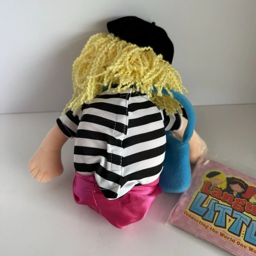 Language‎ Littles Jolie Plush Talking Doll Bilingual French English Speaking NWT